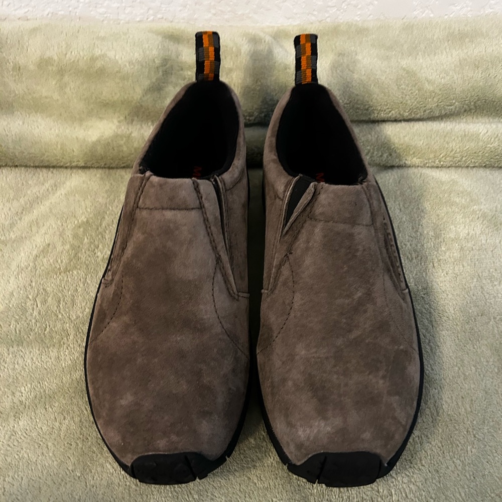 Women’s Merrell Jungle Moc Slip-Ons in Color Gunsmoke
